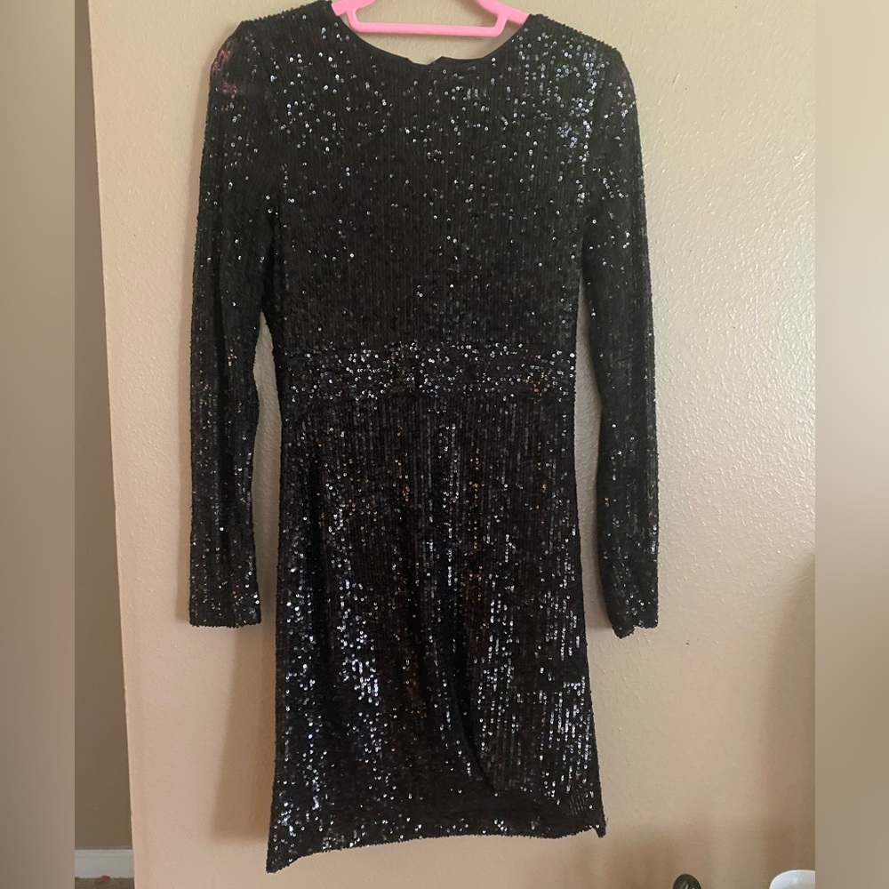 Black sparkly dress